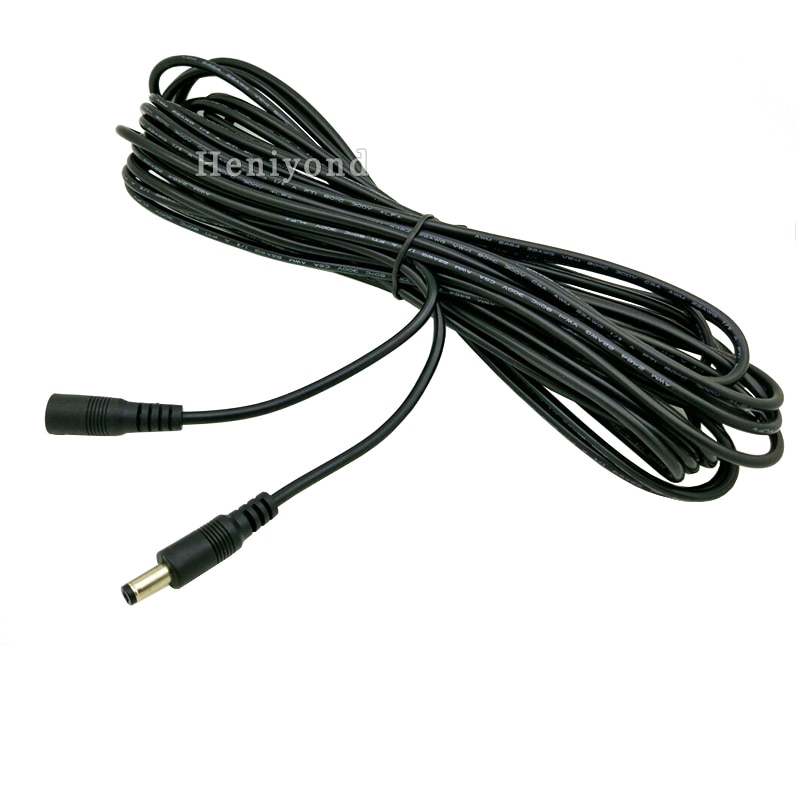 10M DC Power Extension Cable DC Jack Vrouw naar Man Plug Kabel Adapter Verlengkabel Connector voor Camera CCTV LED Monitor