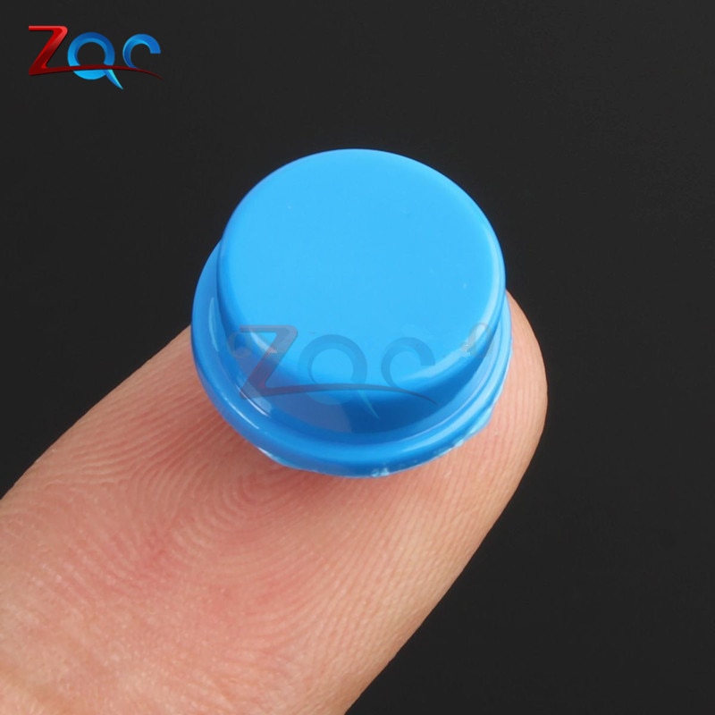 140Pcs Round Tactile Button Caps Kits 9.58*5.1mm for 12*12*7.3mm Micro Tact Switch For Arduino