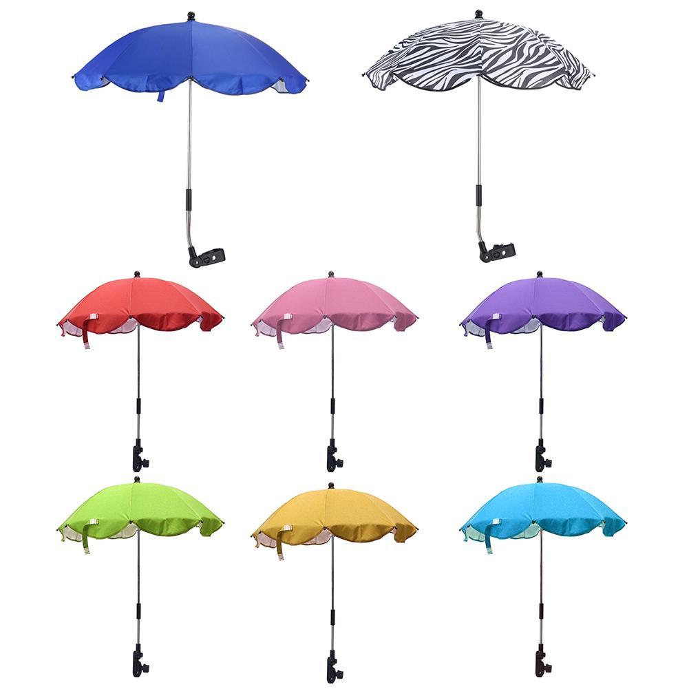 Einstellbare Baby Kinderwagen Regenschirm Halfter Zubehör Halterung Multi Verwendet Rollstuhl Sonnenschirm Regal Fahrrad Anschluss Kinderwagen Abdeckung Sonnenschirm