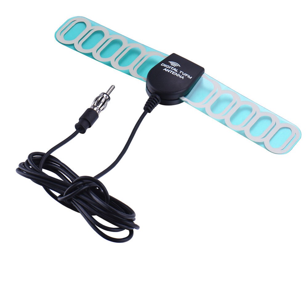 12V Auto Antenna TV/FM Stereo Radio Antenna Amplification 20db Signal Amplified Antenna Aerial For Universal Car 48-860 MHZ