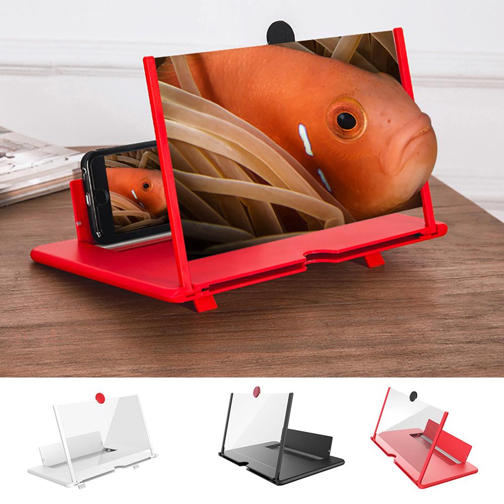 AMPLIFICADOR DE PANTALLA 3D con soporte portátil, , para teléfono móvil, películas, Tablet, teléfono móvil