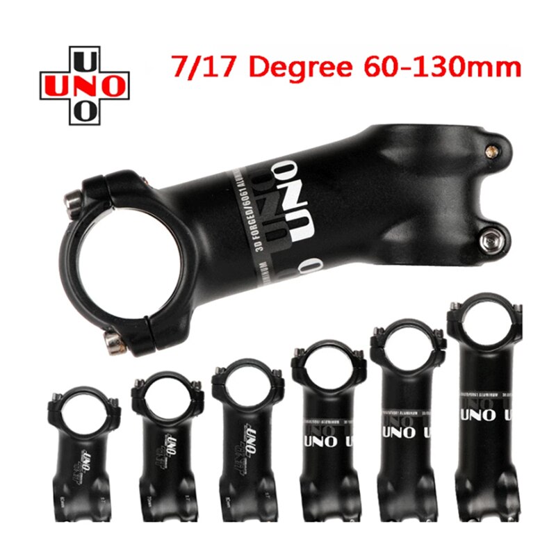 UNO Bike Stem Ultralight Mountain MTB Bicycle Stems Alloy Aluminum Stem 60/70/80/90/100/110/120/130mm