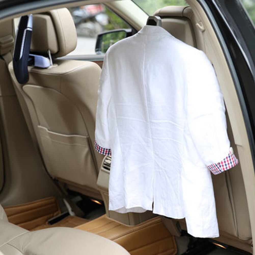 Bilsæde ryg let at installere køretøj foldestativ universel pladsbesparende håndtaske frakkejakkeholder rejse tøjbøjle