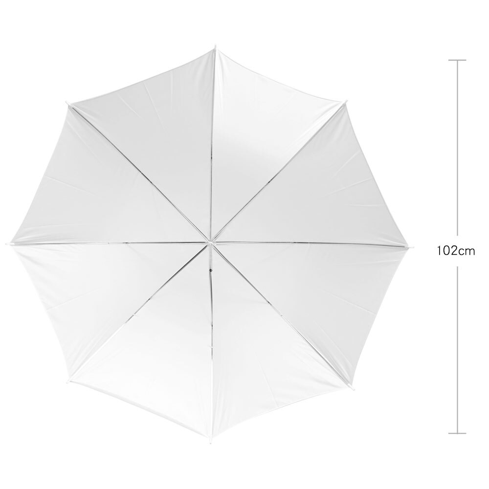 2pcs Godox 40&#39;&#39; 102cm White Translucent Soft Umbrella for Photo Studio Flash Light