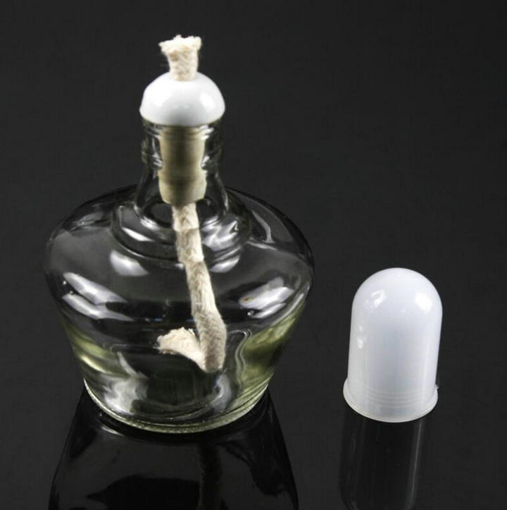 150ml Clear Glass Alcohol Burner Lamp, Burning Lamp for Laboratory heating or household DIY