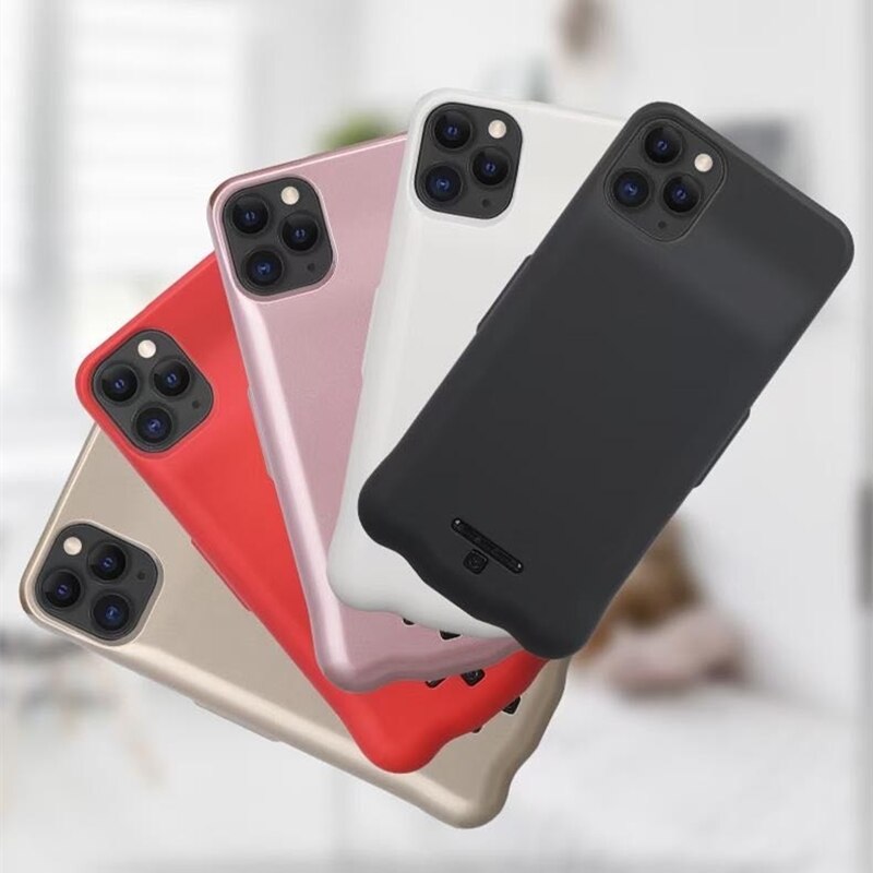 Powerbank met hoge capaciteit van 20000 mah voor iphone 11- hoesje, batterijladerhoesje voor iphone 11 pro 11 promax powerbank, oplaadhoesje