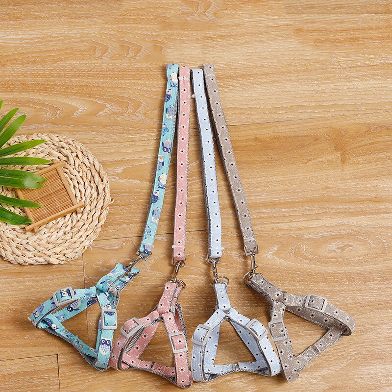 Arnés para perro o gato ajustable, correa de chaleco, Collar para cachorro, Outdoor para perros pequeños, caminar para cachorro, perro pequeño de raza Chihuahua