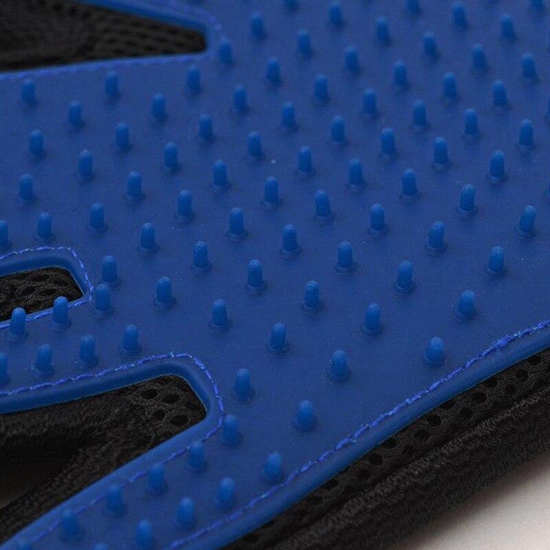 Aapet tpr kjæledyr hund katt stell børstehansker hund katt hår fjerning tilbehør kjæledyr kamhansker kjæledyr hund rengjøringe massasjehansker