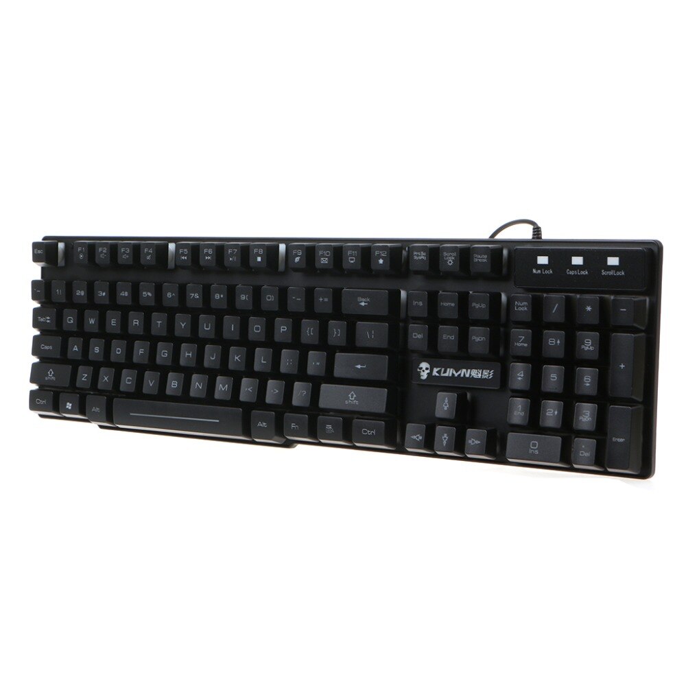 Rainbow LED Gaming Equipment Kit Light Keyboard & Mouse & Mouse Pad USB Charging