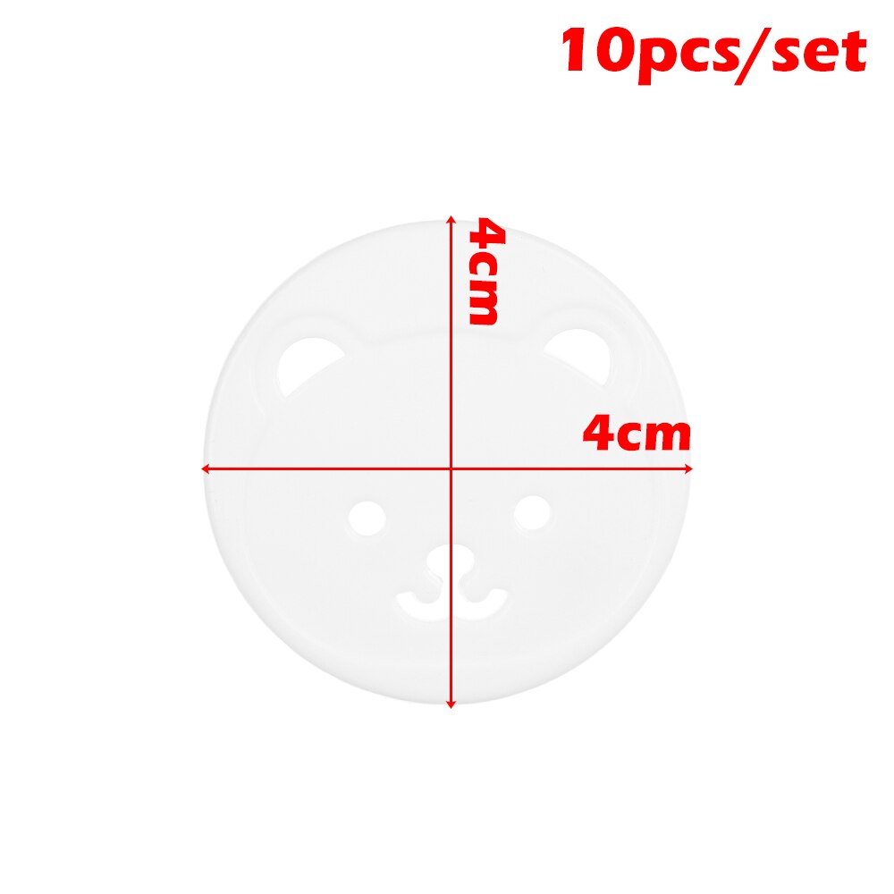 10Pcs Stopcontact Stopcontact Baby Kids Kind Veiligheid Guard Bescherming Anti Elektrische Shock Stekkers Protector Draaien Cover: 4
