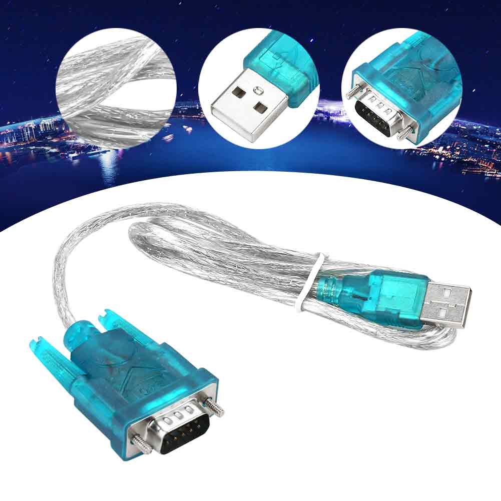 USB Programming Cable USB to RS232 Serial PLC Programming Cable Adapter Convertor