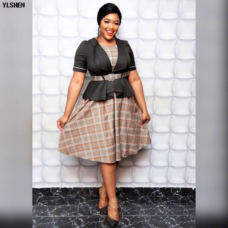 Vestidos africanos para As Mulheres Grade Roupas Vestido Bazin Africano Ankara Dashiki Vestidos Moda Elegante Estilo Senhoras Roupa Africana