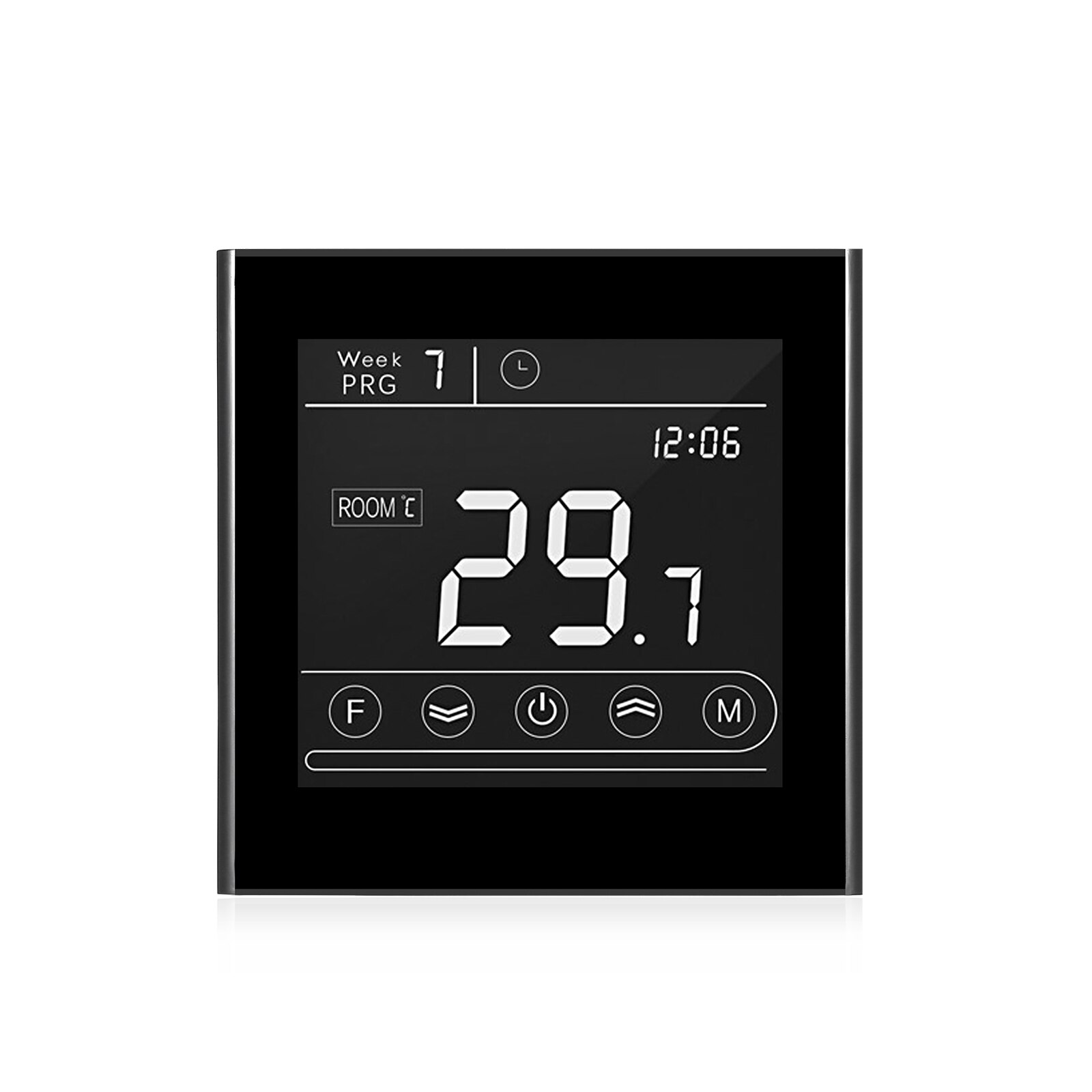 Smart Wifi Thermostat Programmable Water Heating Thermostat Temperature Controller LED Display Touchscreen Remote Control