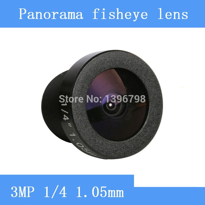 PU'Aimetis 185 graden groothoek CCTV Lens 3MP 1/4 HD 360 panoramische fisheye lens bewakingscamera Video Cam
