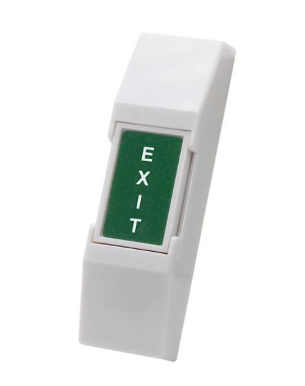 50pcs exit Button with box push Switch Access Control System COM NC NO output: English lable