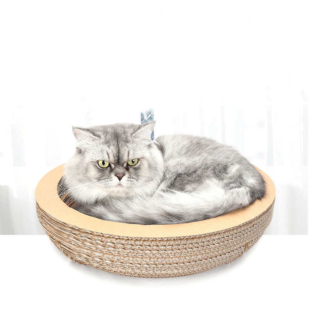 Type Kom Kat Catnip Krasraad Nail Schraper Mat Bed Speelgoed Katten Scratcher Gegolfd Papier Kitten Pad Rest Dierbenodigdheden