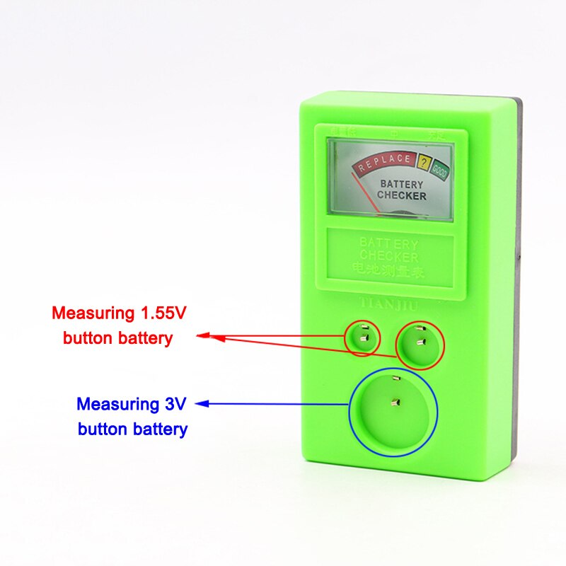 1.55 V 3 V Button Batterij Tester Draagbare Horloge Klok Batterij Meetinstrument