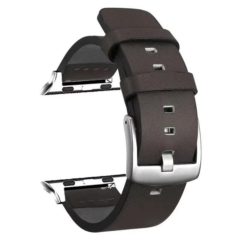 Leren band voor Apple Watch Band Ultra 2 49 mm 46 mm 45 mm 44 mm 42 mm Sport ademende band IWatch-serie 10 9 8 7 6 5 4 SE 3: Blue pink / 14mm