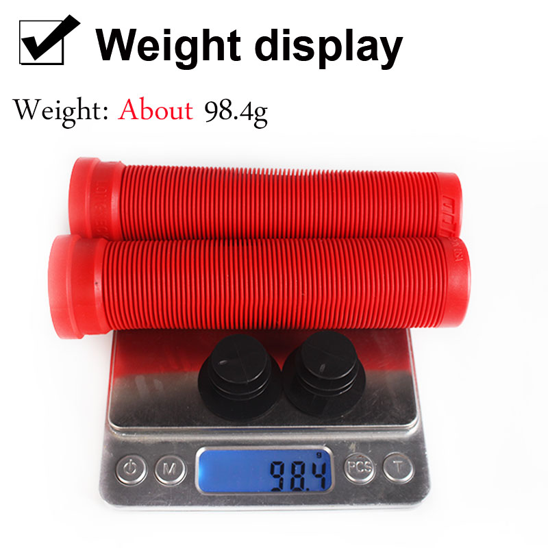 ODI – poignées de vélo antidérapantes en Silicone, pour vtt, guidon, avec bouchon d'extrémité de barre en caoutchouc, accessoires pour vélo de descente XC/AM