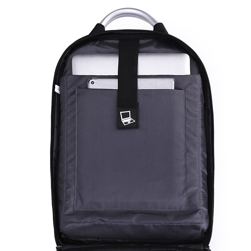 Laptop rygsæk 15.6 tommer usb-opladning nylon vandtæt taske mænd tyverisikring rygsæk forretning rejsetaske skoletaske til dreng