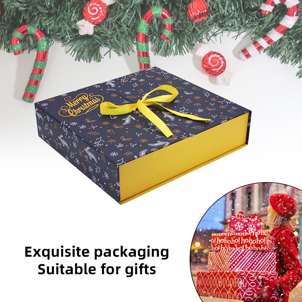 DIY Paper Advent Calendar Box Christmas Countdown 24 Drawers Cabinet Toy for Girl Boy Friend Decorative Ornaments