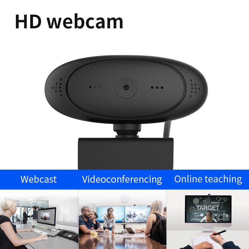 1080P HD Webcam Built-in Microphone High-end Video Call Camera Computer Peripherals Web Camera For PC Laptop Net Class