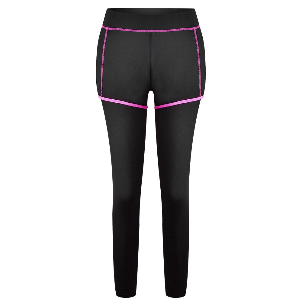Sport Pants Women Quick Dry Two Piece Jogging Pants Female Elastic Stretch Gym Fitness Running Pants Female Training Pants Q30