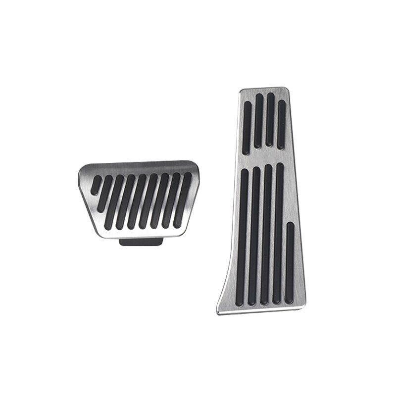 Für BMW 5 6 7 Serie F01 F07 F10 F11 F06 F13 X3 F25 X4 F26 Z4 E89 E85 Auto fuß Pedal Accelerator Bremspedal Abdeckung Zubehör: AT 2pcs