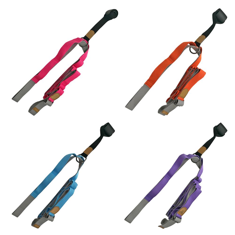 Door Split Flexibility Sports Yoga Ballet Band Dance Gymnastic Exercise Rope Soft Tension Stretching Strap Leg Stretcher Belt