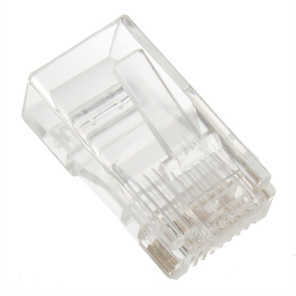 Effen Of Gevlochten Draad Harde Of Soepele Kabel RJ45 CAT5 Crystal Modulaire Plug Lan Network Connector