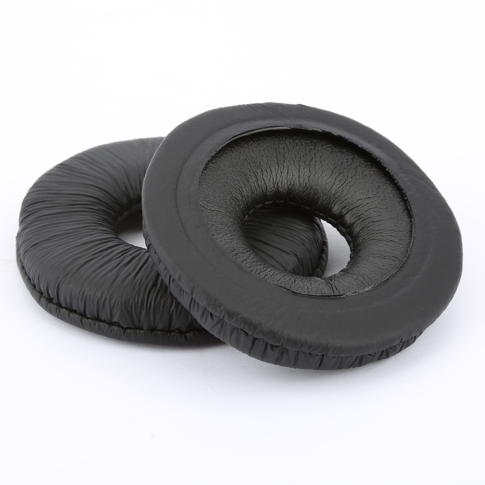 Coussinets d'oreille pour casque Technics RP DJ1200 DJ1210, éponge à mémoire noire, cuir PU froissé, durable, flexible, facile à installer