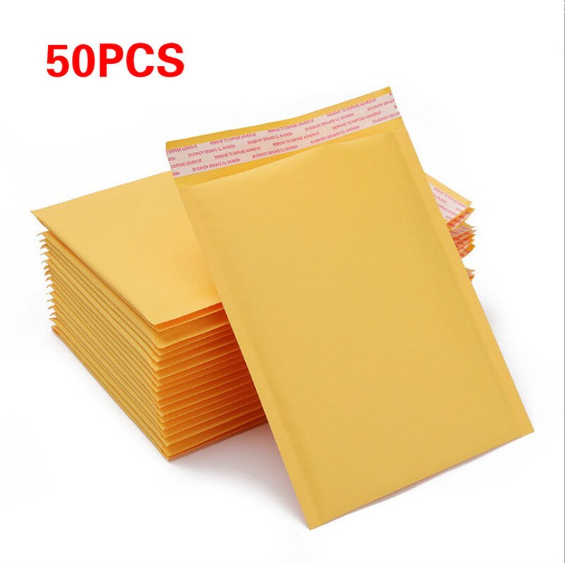 50 st papperskuvert påsar postförsändelser vadderat kuvert med postpåse affärsmaterial förpackning påse wrap förvaring 20*30cm