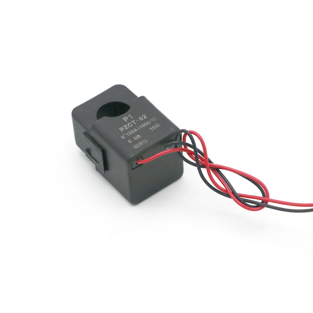 AC 80-260V Digital 100A watt power meter volt amp Ammeter Voltmeter with split-core CT 110V 220V