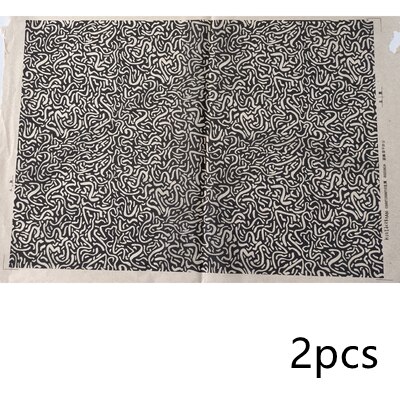 Papel de transferencia artístico para cerámica, calcomanías de cerámica de alta temperatura, herramientas de arcilla polimérica, 2 uds.: 11-2pcs