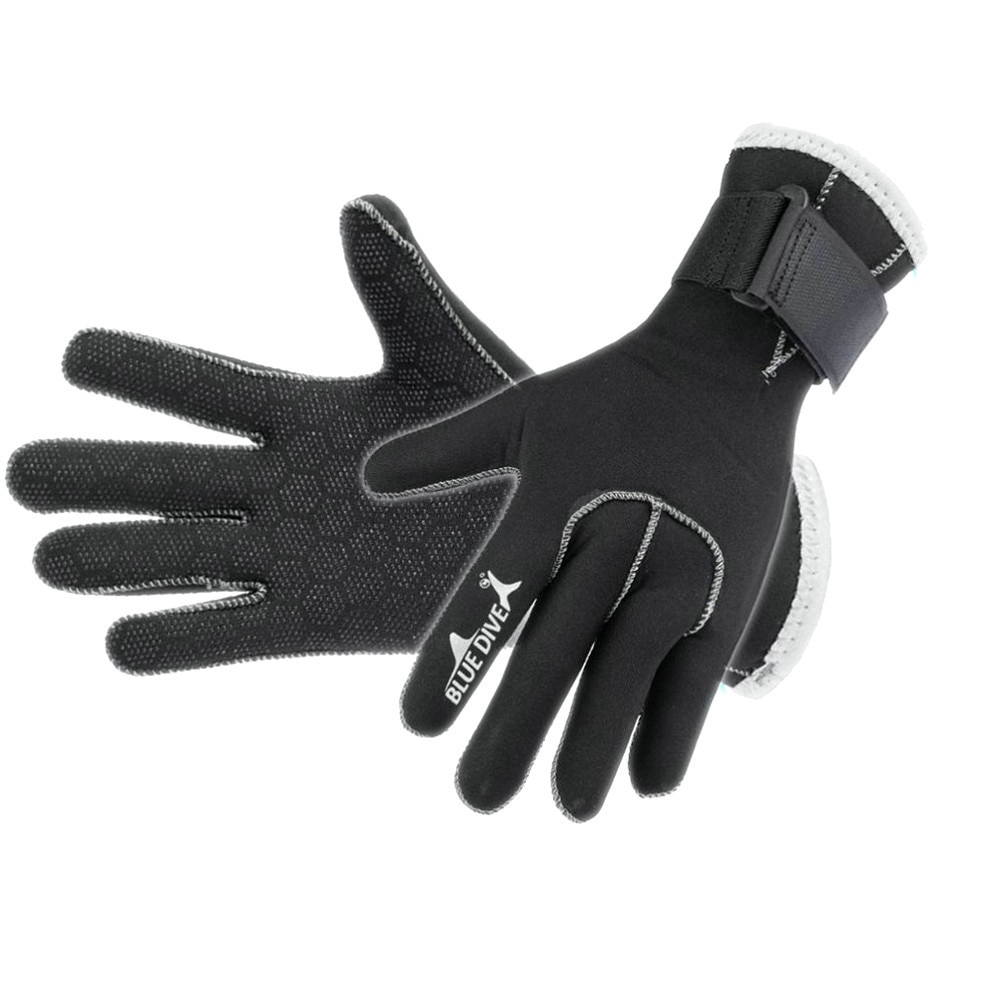 Diving Gloves 3mm Neoprene Cold-Proof Winter Swimming Quick-Dry Scuba Snorkeling Black