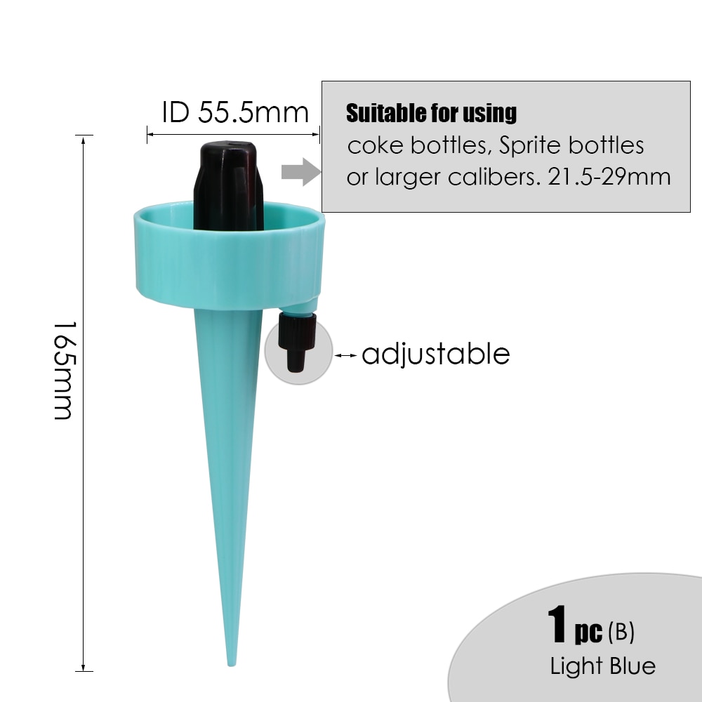 Dispositivo automático de riego por goteo MUCIAKIE, bonsái para el hogar para interiores y exteriores, Micro gotas ajustables DIY, pinchos de agua, riego de plantas y macetas
