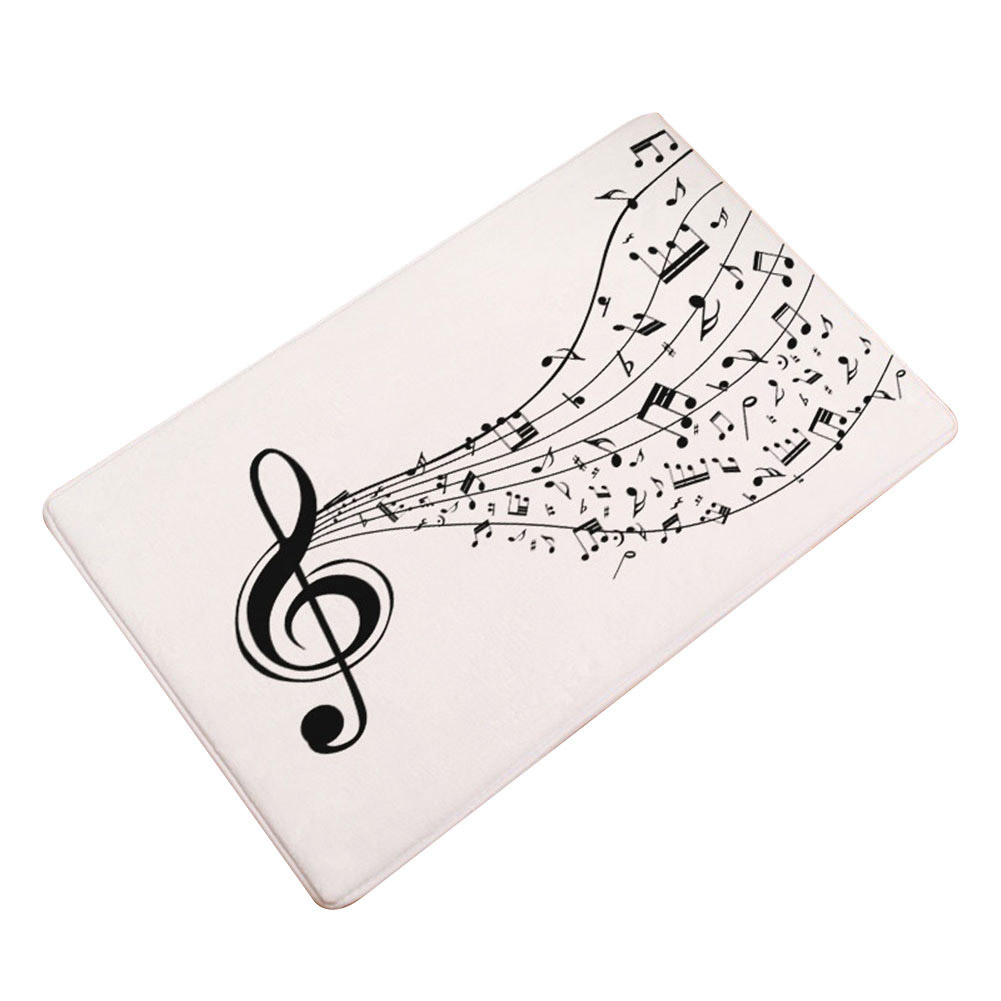 Tastiera di pianoforte Nota Porta del Corridoio Zerbino Ingresso Pavimento Tappetini non-scontrino Da Bagno Moquette del Pavimento Zerbino Complementi Arredo Casa di Natale Tastiera di pianoforte