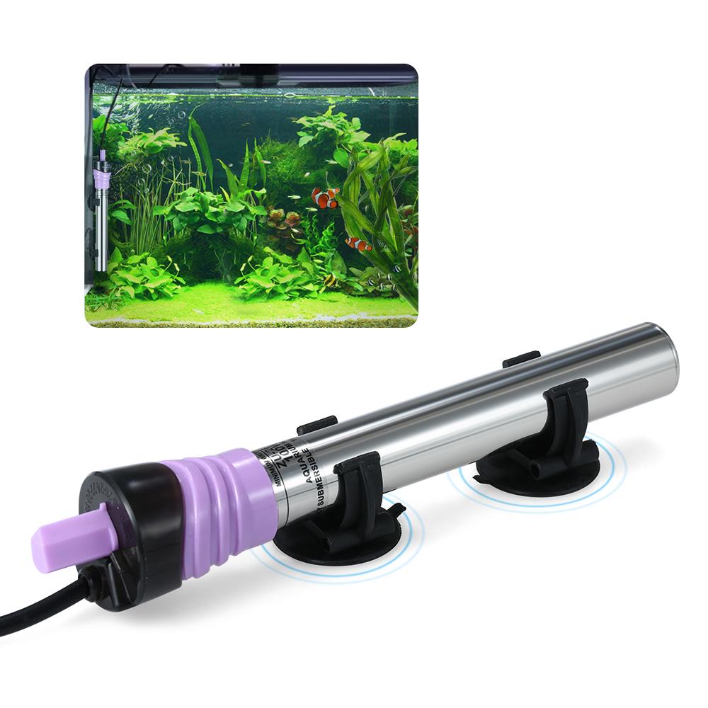 300W Aquarium Heating Rod Electric Heating Rod Submersible Heater Fish Tank Temperature Adjustment Thermostat Heating Device