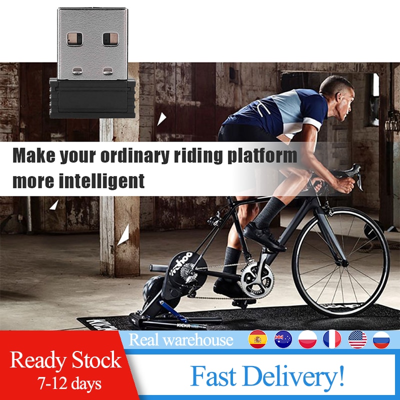 For Spinning Training USB ANT Receiver Bicycle ANT Blue-tooth Dual-Mode Speed Cadence Sensor Cycling Platform