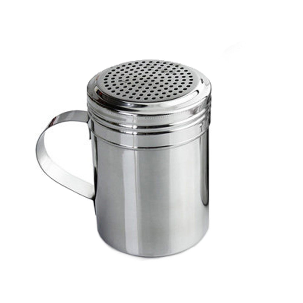 1/2 stk shaker salt rustfrit stål køkkenredskaber dispenser alsidige flasker med håndtag peber sukker skraber