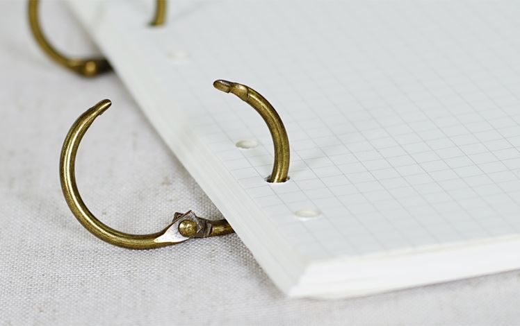 Office Stationery Notebook Accessories Loose-leaf Ring Opening Circle Core Accommodating Housing