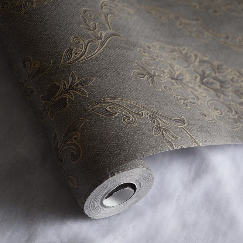 100X53Cm Europese Stijl Bloemen Gedrukt Vliesbehang Diy Restaurant Thuis Bedroon Tv Achtergrond Wanddecoratie: Default Title