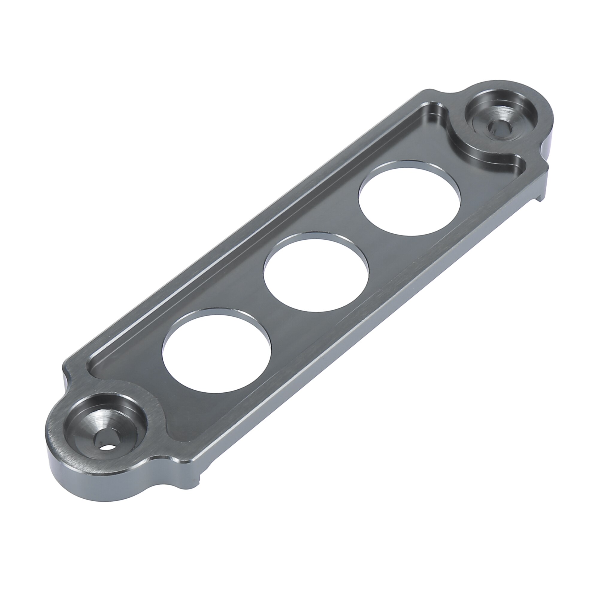 Soporte Universal para sujetar batería de coche, accesorio hueco de aleación de aluminio, 145mm, 190mm, color azul