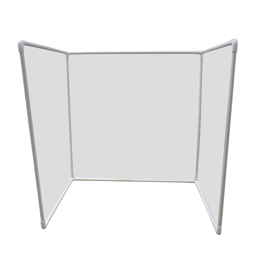 DIY Sneeze Guard Shield Desk Partition Baffle Screen Anti-spray Transparent Isolation Board Protect Dividers safe secure #R20: Default Title