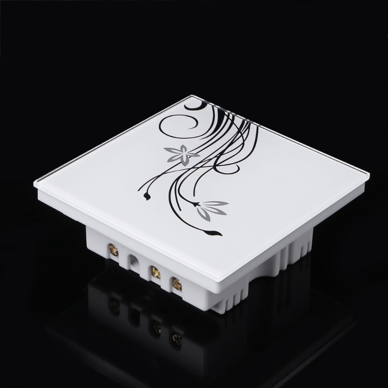 Wall Light Touch Switch 2 Way Home Automation Multi Function Glass Panel 86 Type