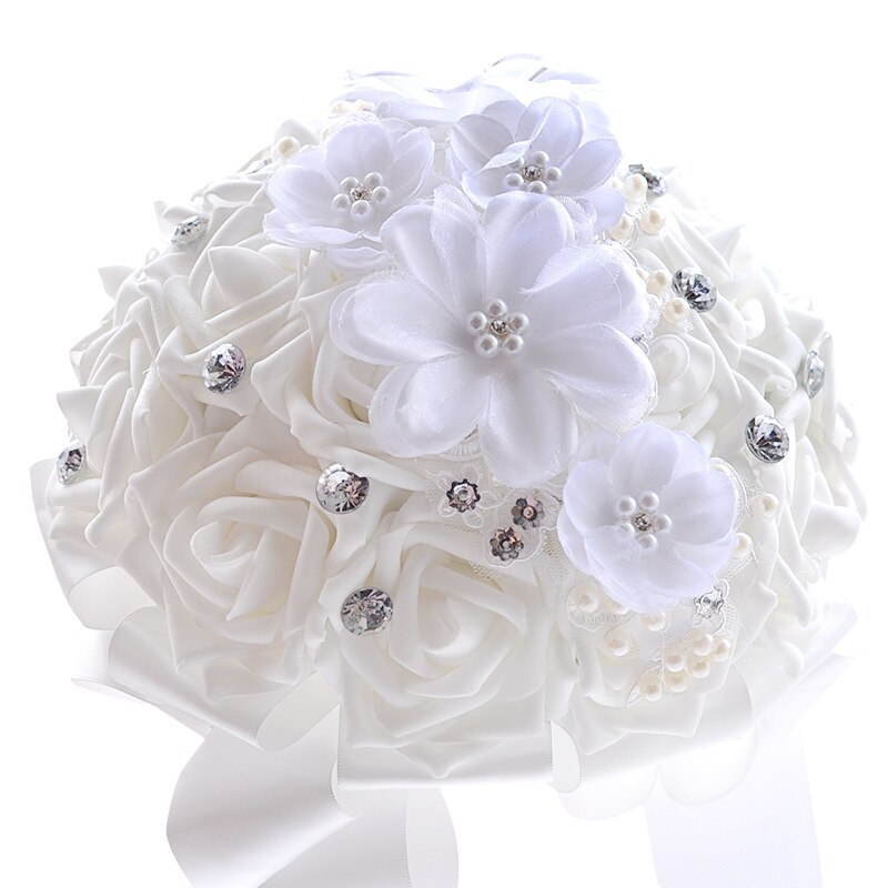 Wedding Bouquet Wedding Accessories Bridal Wedding Bouquet Handmade PE Roses Flowers