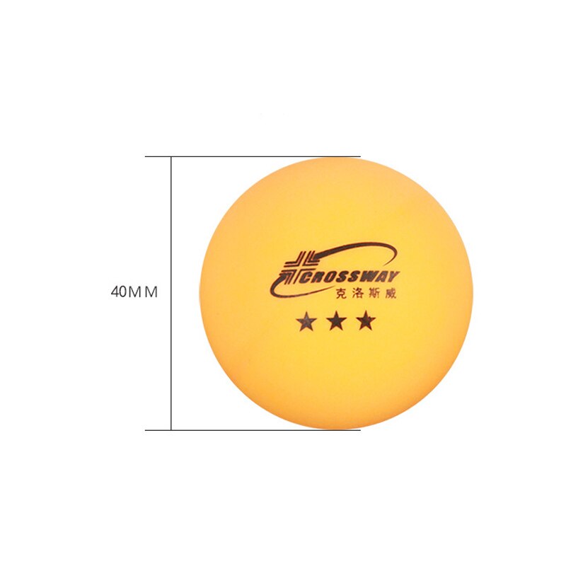 6 teile/paket 3-Stern 40mm 2,7g Tischtennis Bälle Klingeln pong Ball Weiß Orange Tischtennis Ball Amateur erweiterte Ausbildung Ball