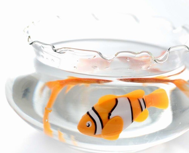 groß Aktiviert Batterie angetrieben Fisch Spielzeug Fisch fisch Panzer Aquarium Ornamente Dekorationen