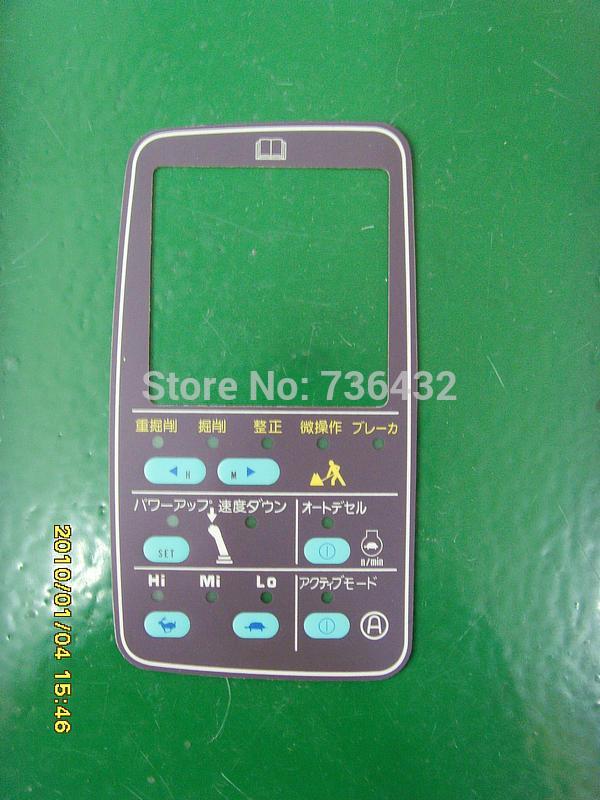 Darmowa dostawa! PC-6 robić koparek wyświetlacz ekran panelu pasuje monitor 7834-76-3001 7834-72-4002/naklejki/ paster/powierzchni