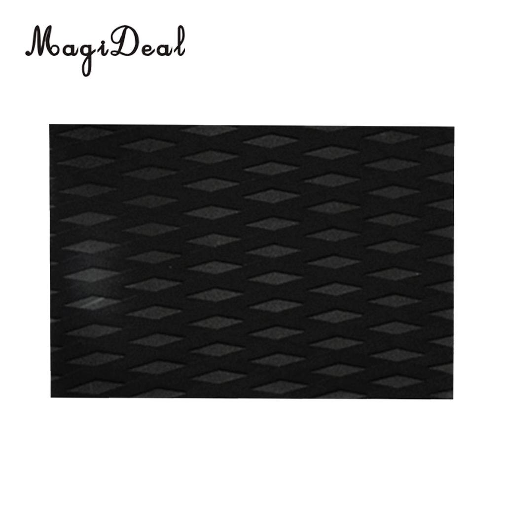 Ultralight Traction Non-Slip Grip Mat EVA Pad for Boat Decks Kayaks Surfboards Standup Paddle Boards Skimboard Shortboard Access: black 